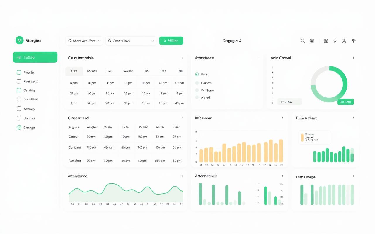 Dashboard AVIV gestione studenti per scuole private