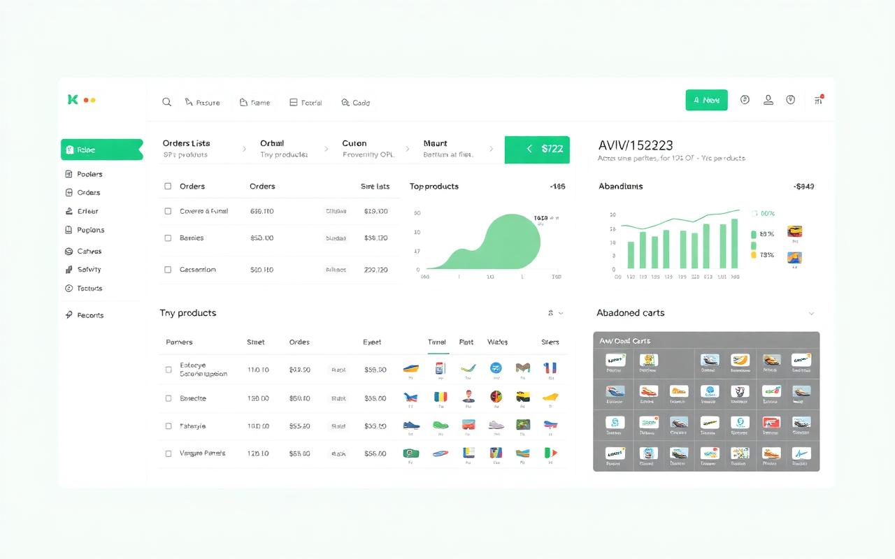 Dashboard AVIV ordini multicanale per ecommerce